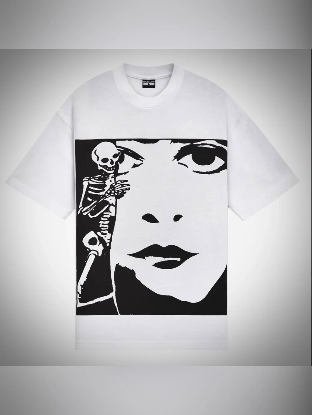🆕 Babylon LA Secrecy T Shirt Graphic No Peace or Freedom Skeleton XXL New 2XL